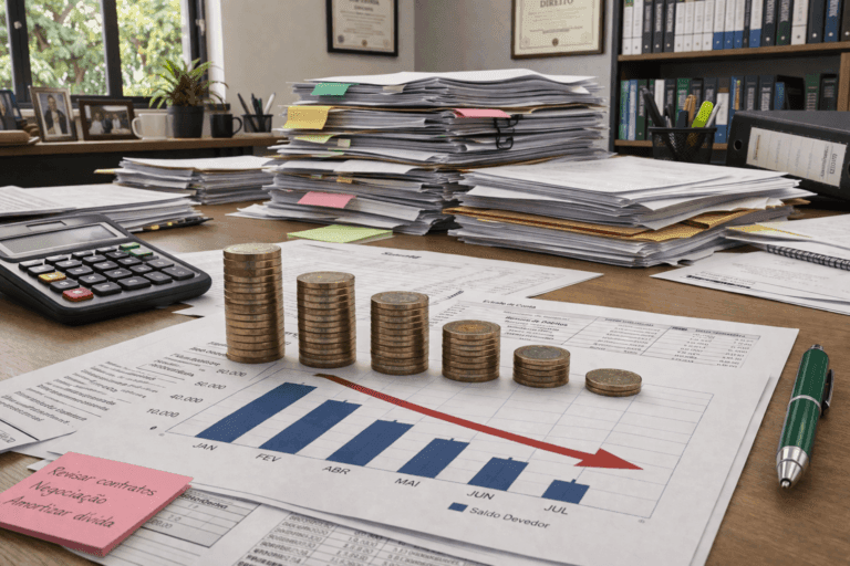 Amortização da dívida bancária: como saber se você está reduzindo a dívida ou apenas pagando juros